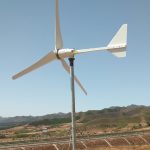 3kW dedicated horizontal axis wind turbine for household use, shipped by the manufacturer-缩略图