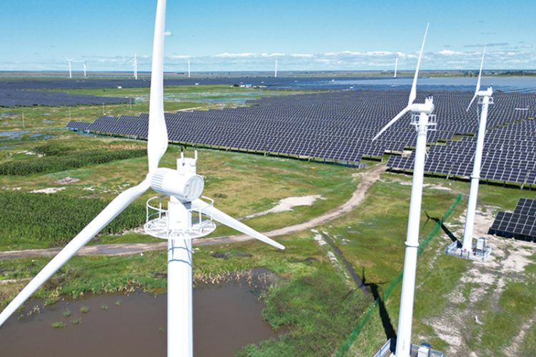 A 50kW electronically controlled wind turbine has a high wind energy utilization rate